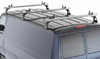 fixed height thule tracrac tracvan van ladder rack - 3 bar 750 lbs