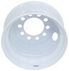 wheel only 10 on 8-3/4 inch taskmaster steel dual - 17-1/2 x 6-3/4 6.5 pilot white