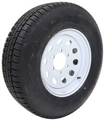 Provider ST225/75R15 Trailer Tire with White Vesper Mod Wheel - 6 on 5-1/2 - TA29QR