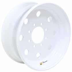 Taskmaster Modular Wheel w/ +0.08 Offset - 17-1/2" x 6-3/4" Rim - 8 on 6-1/2 - White - TA36MR