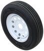tire with wheel 15 inch rambler st205/75r15 radial trailer w/ vesper white spoke - 5 on 4-1/2 lr d
