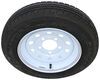 tire with wheel 5 on 4-1/2 inch contender 4.80r12 radial trailer w/ 12 white mod - load range c