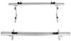 truck bed fixed height thule tracrac utilityrac sliding ladder rack for utility vehicles - 17 inch short 1 250 lbs