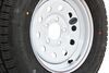 tire with wheel 5 on 4-1/2 inch provider st175/80r13 radial trailer w/ 13 vesper white mod - lrc