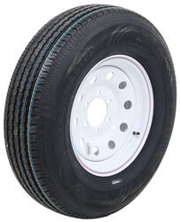 Rambler ST235/80R16 Radial Trailer Tire w/ 16" Vesper White Mod Wheel - 6 on 5-1/2 - LR E - TA48GR