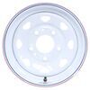 wheel only 12 inch taskmaster steel 8-spoke trailer - x 4 rim 5 on 4-1/2 white