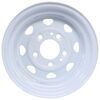 wheel only 5 on 4-1/2 inch taskmaster steel 8-spoke trailer - 12 x 4 rim white