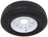 tire with wheel 8 on 6-1/2 inch provider st235/80r16 radial trailer w/ 16 white mod - lr e