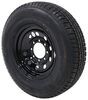 tire with wheel 8 on 6-1/2 inch provider st235/80r16 radial trailer w/ 16 black mod - lr e