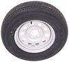 tire with wheel 15 inch diamondback st205/75r15 radial trailer w/ vesper silver mod - 5 on 4-1/2 lrd