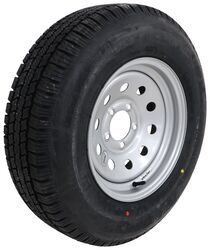 Provider ST205/75R14 Radial Trailer Tire w/ 14" Silver Vesper Mod Wheel - 5 on 4-1/2 - LR C - TA55MR