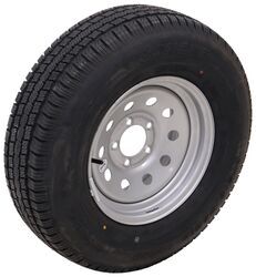 Provider ST215/75R14 Radial Trailer Tire with 14" Vesper Silver Mod Wheel - 5 on 4-1/2 - LR C - TA62MR