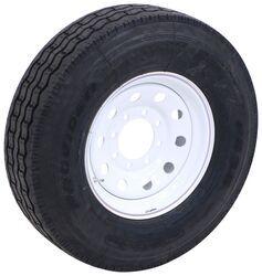 Provider ST235/80R16 Radial Tire w/ 16" Vesper White Mod Wheel - 8 on 6-1/2 - Load Range G - TA66FR
