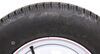 tire with wheel 5 on 4-1/2 inch provider st205/75r15 radial trailer w 15 white spoke - load range c