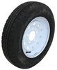 tire with wheel 5 on 4-1/2 inch contender 5.30r12 radial trailer w/ 12 white mod - load range c