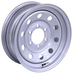 Vesper Steel Modular Trailer Wheel - 16" x 6" Rim - 6 on 5-1/2 - Silver - TA73VR