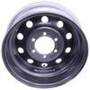 wheel only 6 on 5-1/2 inch vesper steel modular trailer - 16 x rim silver