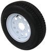 tire with wheel 15 inch provider st205/75r15 radial trailer white mod - 6 on 5-1/2 load range d