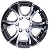 wheel only 16 inch aluminum viking series valhalla trailer - x 6 on 5-1/2 silver spoke