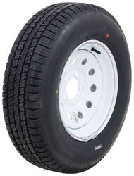 Provider ST205/75R14 Radial Trailer Tire w/ 14" Vesper White Mod Wheel - 5 on 4-1/2 - LR C - TA82MR