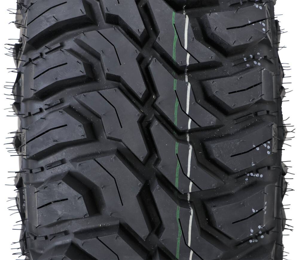 Taskmaster ST235/75R15 Trailer Tire with Silver Vesper Mod Wheel - 6 on ...