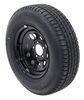 tire with wheel 14 inch provider st205/75r14 radial trailer w/ vesper black mod - 5 on 4-1/2 lr c