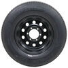 tire with wheel radial rambler st225/75r15 trailer w/ 15 inch vesper black mod - 6 on 5-1/2 lr e