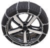 tire chains on road or off titan chain low profile - ladder pattern twist links manual tensioning 1 pair