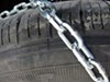 2007 toyota prius  tire chains class s compatible titan chain snow - diamond pattern square link assisted tensioning 1 pair