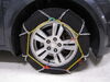 2012 chevrolet sonic  tire chains on road only titan chain snow - diamond pattern square link assisted tensioning 1 pair