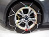 2012 ford focus  tire chains on road only titan chain snow - diamond pattern square link assisted tensioning 1 pair