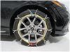 2018 hyundai sonata  tire chains on road only titan chain snow - diamond pattern square link assisted tensioning 1 pair