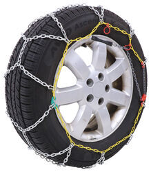 Titan Chain Snow Tire Chains - Diamond Pattern - Square Link - Assisted Tensioning - 1 Pair - TC1555