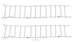 Titan Chain Tire Chains w/ Cams - Ladder Pattern - Twist Link - Assisted Tensioning - 1 Pair        