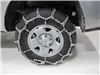 2018 toyota tacoma  tire chains on road or off titan chain snow - ladder pattern twist links manual tensioning 1 pair