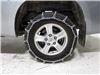 2008 toyota tundra  tire chains on road or off titan chain snow - ladder pattern twist links manual tensioning 1 pair