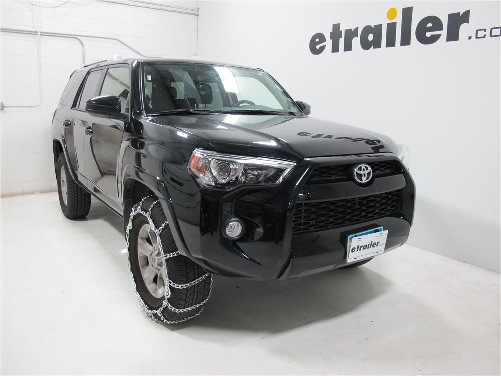 2021 BMW X5 Titan Chain Snow Tire Chains with Cams Ladder Pattern