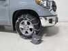 2020 toyota tundra  tire chains on road only titan chain w/ cams - ladder pattern twist link assisted tensioning 1 pair