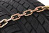 tire chains steel square link titan chain alloy - ladder pattern links manual tensioning 1 pair