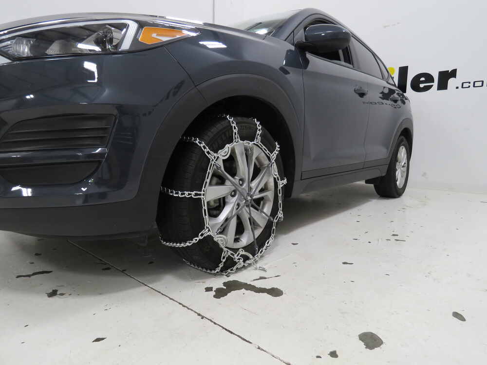 2020 Hyundai Tucson Titan Chain Tire Chains w/ Cams Ladder Pattern