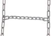 tire chains steel twist link titan chain w/ cams - ladder pattern assisted tensioning 1 pair