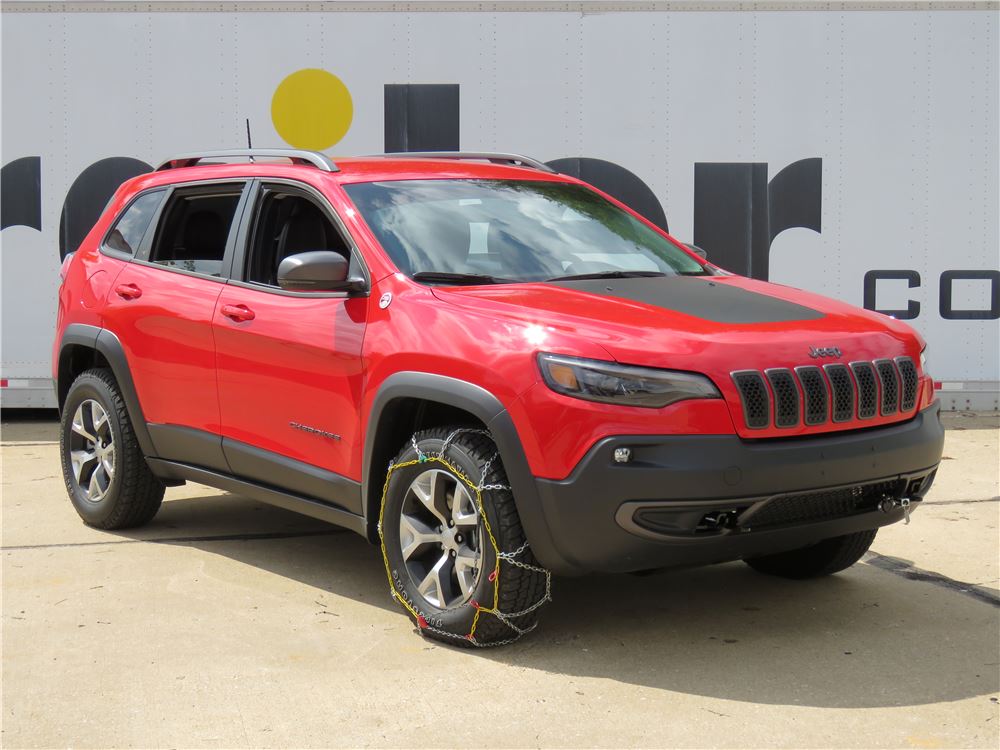 2021 Jeep Cherokee Titan Chain Alloy Snow Tire Chains Diamond Pattern