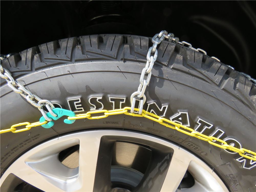 2021 Jeep Cherokee Titan Chain Alloy Snow Tire Chains Diamond Pattern