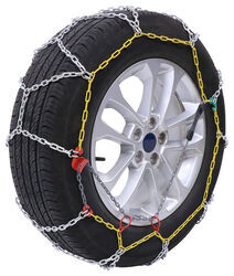 Titan Chain Alloy Snow Tire Chains - Diamond Pattern - Square Link - 1 Pair - TC2319