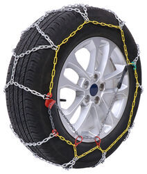 Titan Chain Alloy Snow Tire Chains - Diamond Pattern - Square Link - 1 Pair                         