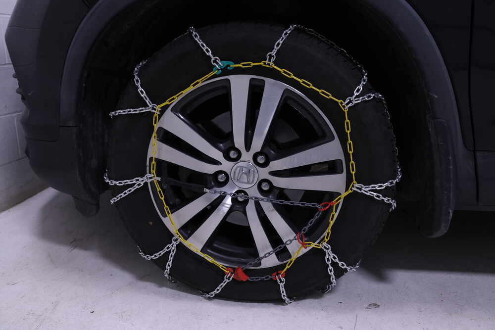2022 Honda Pilot Titan Chain Snow Tire Chains Diamond Pattern