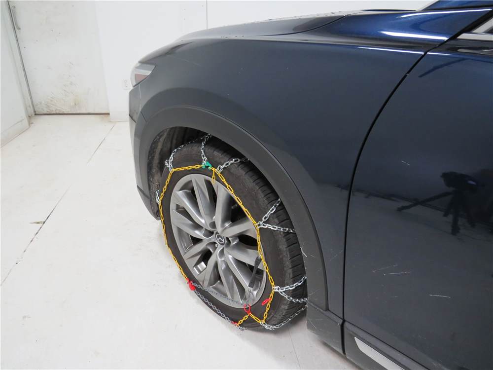 2019 Mazda CX9 Titan Chain Alloy Snow Tire Chains Diamond Pattern
