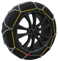 Titan Chain Alloy Snow Tire Chains - Diamond Pattern - Square Link - 1 Pair - TC2324