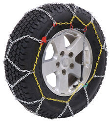 Titan Chain Alloy Snow Tire Chains - Diamond Pattern - Square Link - 1 Pair - TC2326