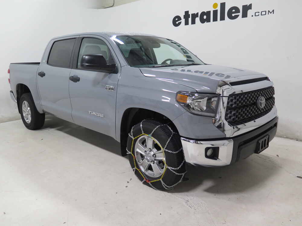 2020 Toyota Tundra Titan Chain Snow Tire Chains Diamond Pattern